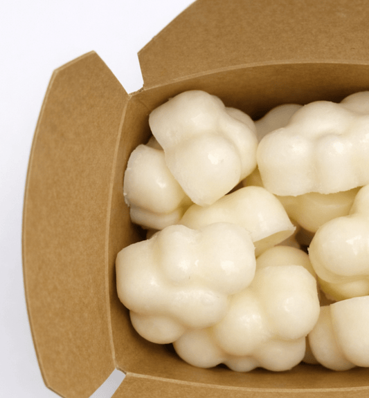 Detalle wax melts de soja 100% natural aroma café