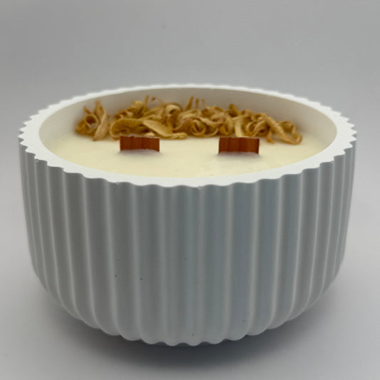 Vela aromática de soja - Gardenía y Flor de Azahar
