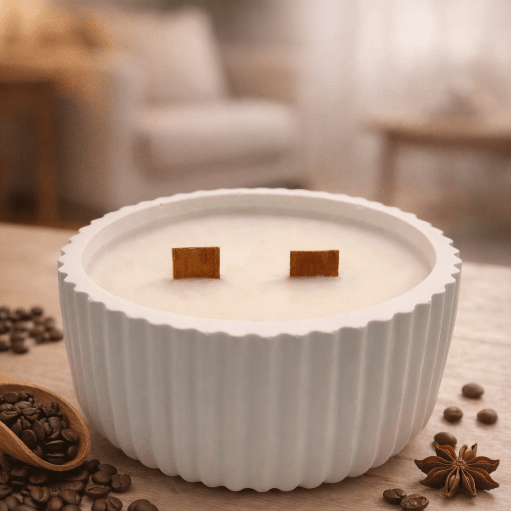 Vela aromática Café 100% soja vegana artesanal