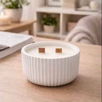 vela aromática de soja - Jazmín & Magnolia (100% soja)