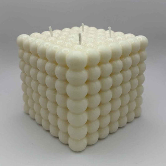 Vela de soja Bubble Cuadrada 500gr