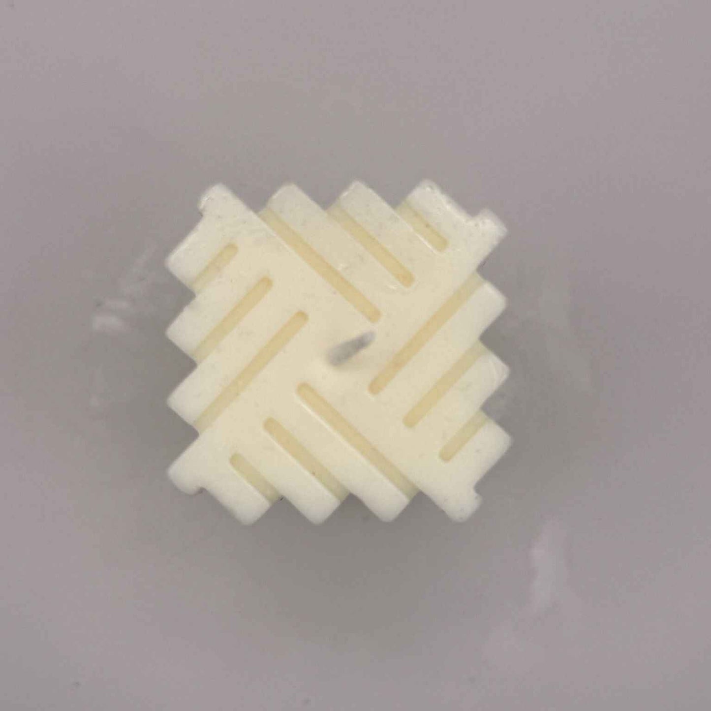 Vela de soja cuadrada