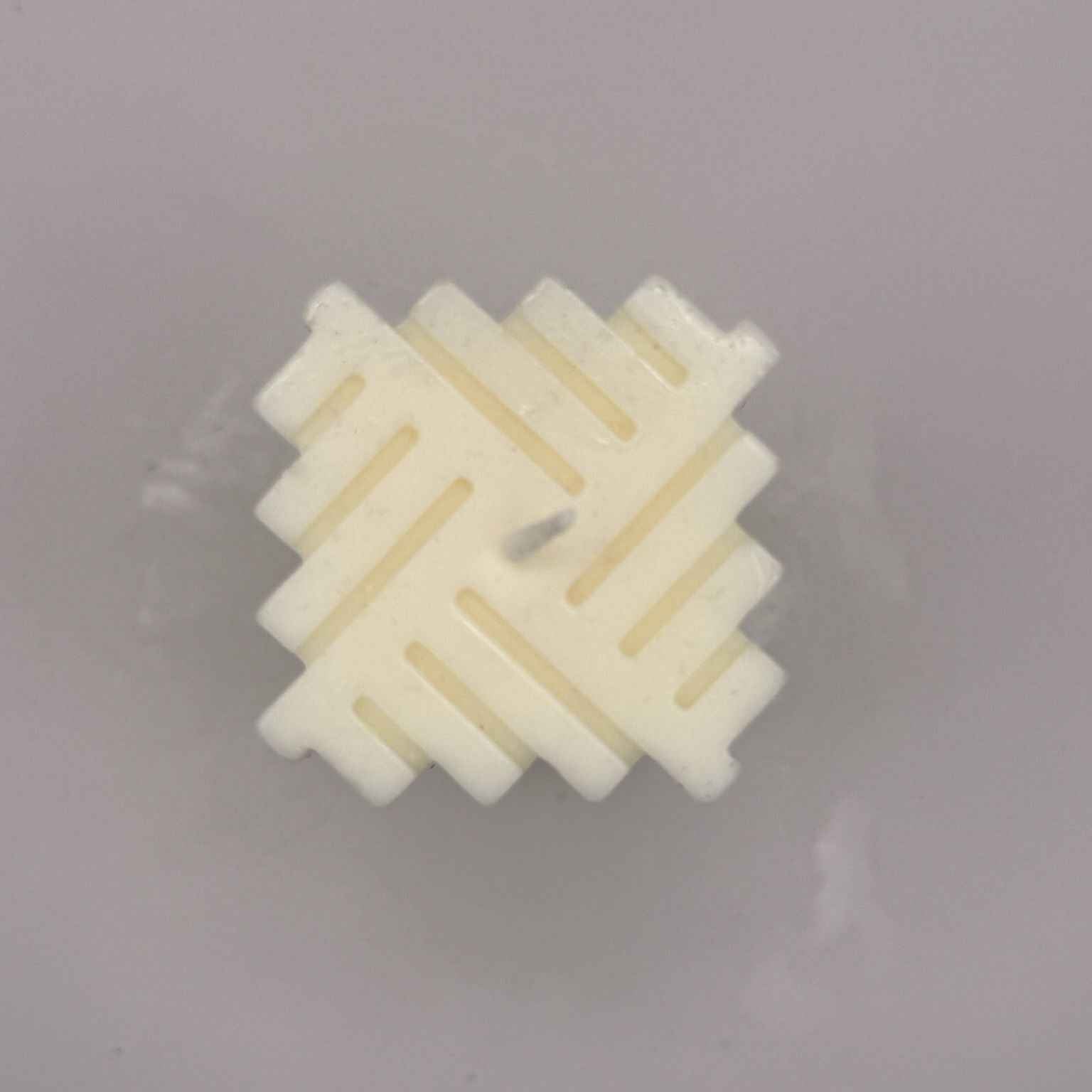 Vela de soja cuadrada