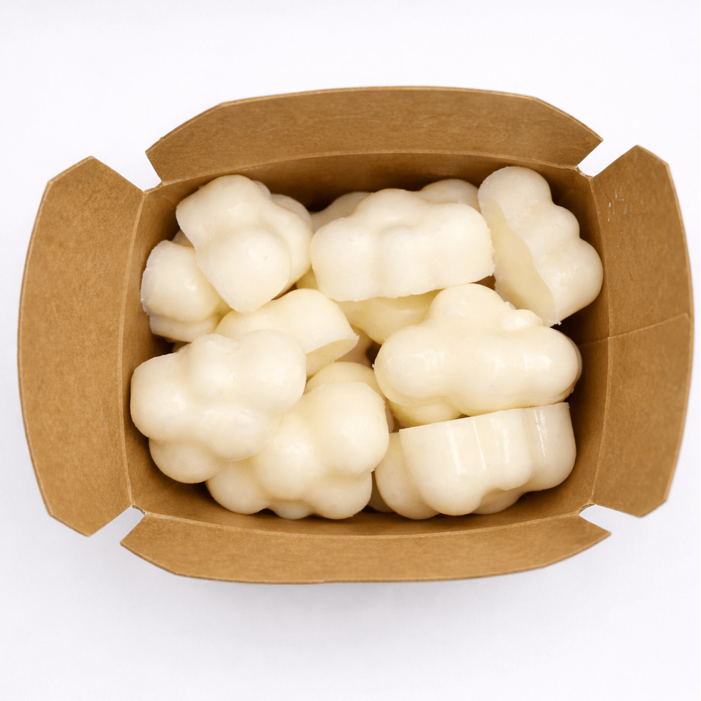 Wax melts soja natural aroma café en envase