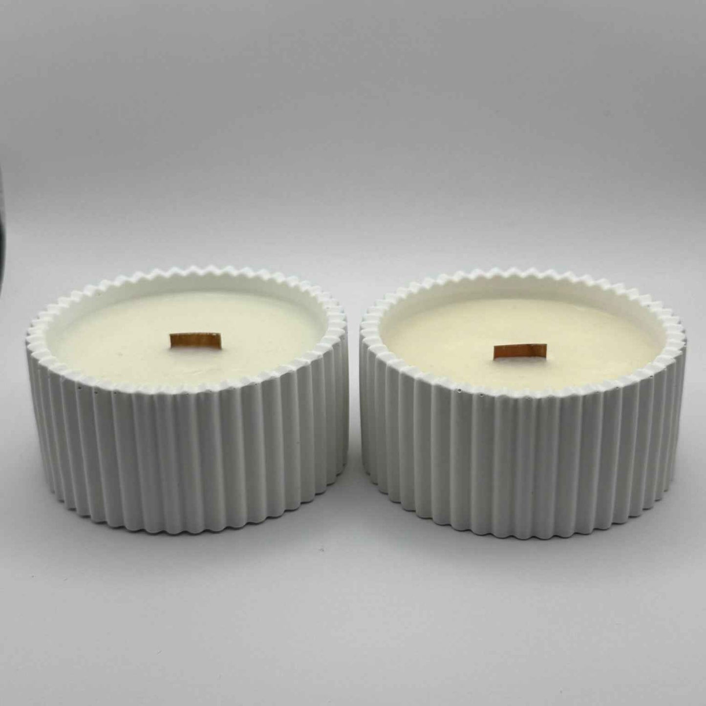 Pack de Velas Aromáticas de Soja - Bizcocho y Café