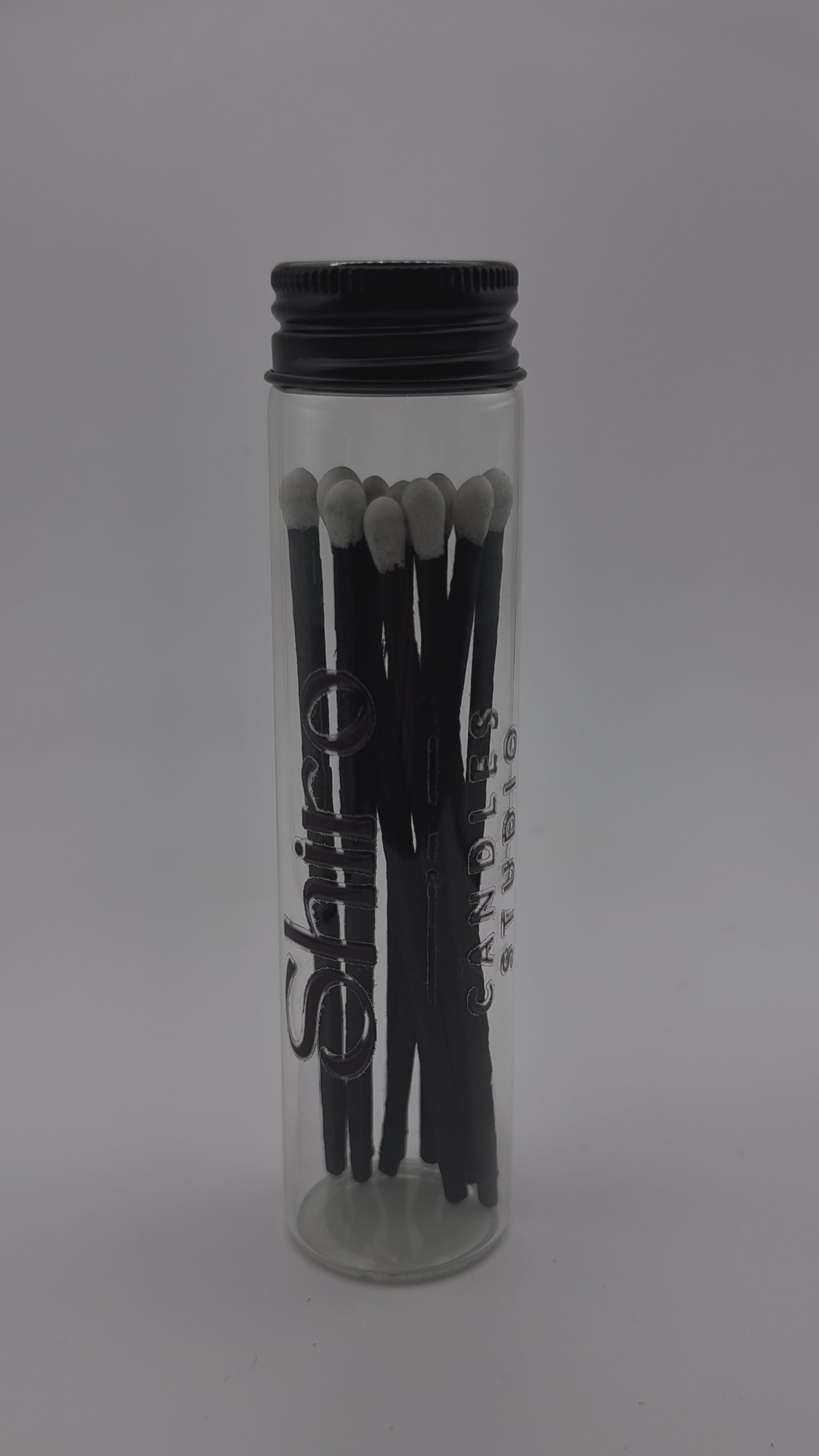 video de cerillas elegantes para velas en frasco minimalista 